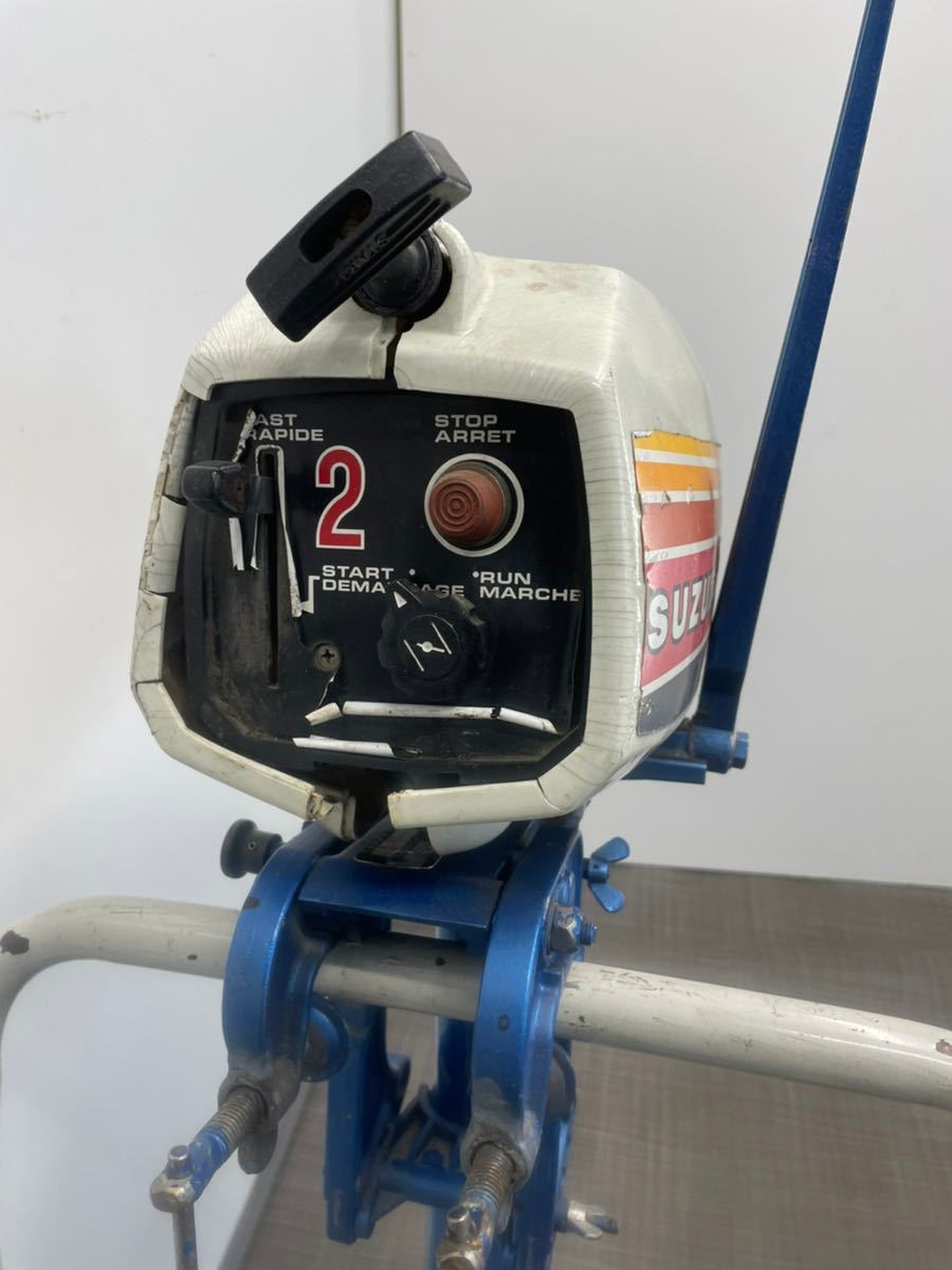 鹿児島発 スズキ2馬力船外機 DT2 0201S