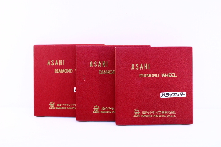 ●未使用 ASAHI 旭 ダイヤモンドホイール ドライカッター 5×3×7×15 3枚セット【10674471】_2