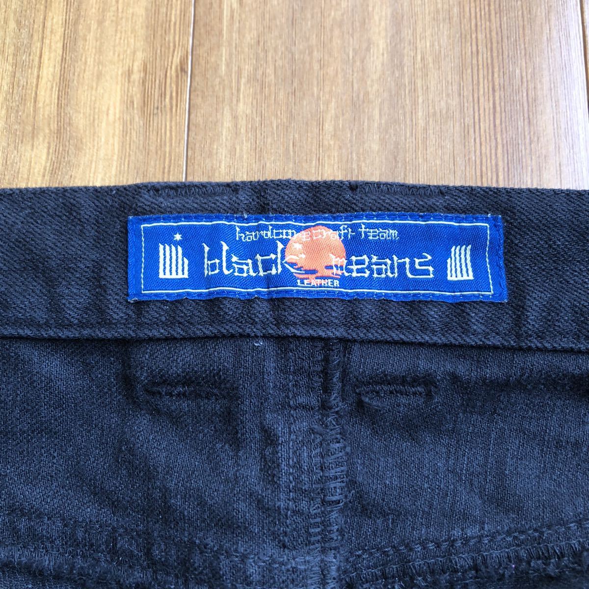 blackmeans ブラックミーンズ ZIP PANTS デニムパンツ fuudobrain 
