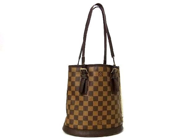 1円 LOUIS VUITTON ルイヴィトン N42240 ダミエ マレ バケット バケツ 