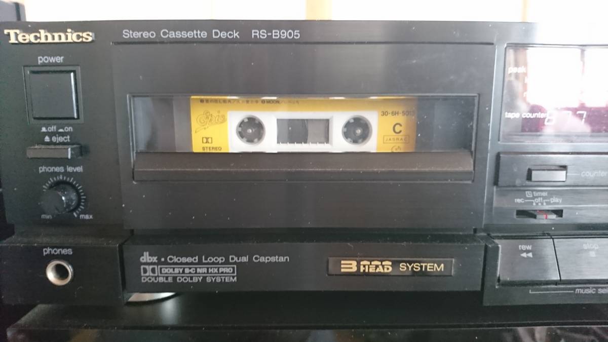 Technics RS-B905 テクニクス ステレオカセットデッキ 3ヘッド