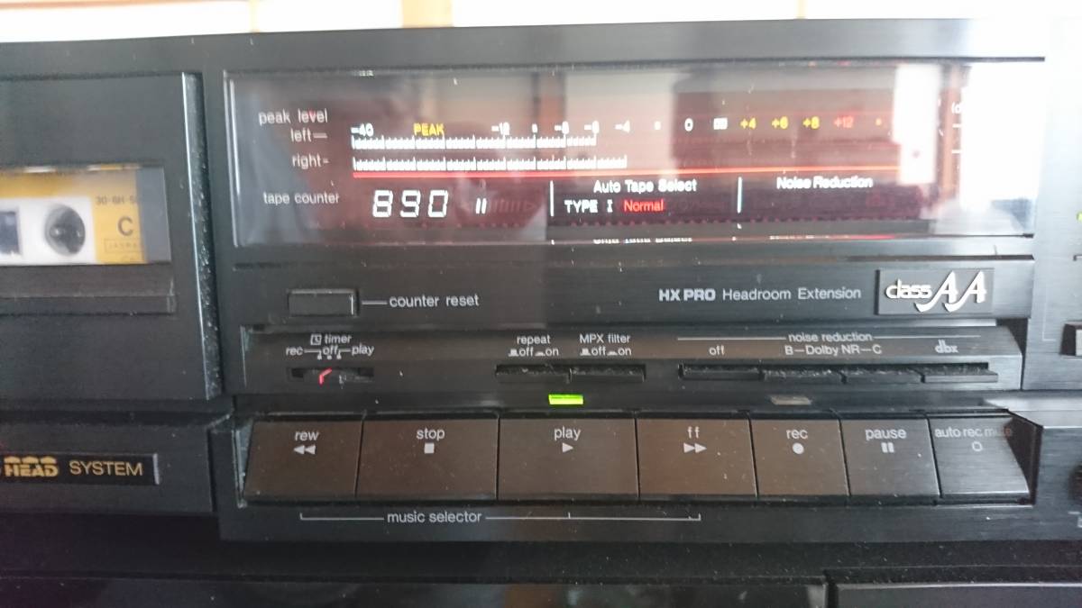 Technics RS-B905 テクニクス ステレオカセットデッキ 3ヘッド