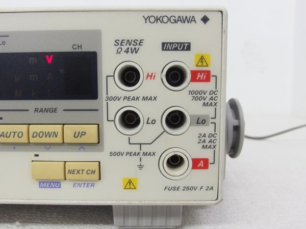 HA0743わ YOKOGAWA DIGITAL MULTIMETER 7555 デジタルマルチメーター 