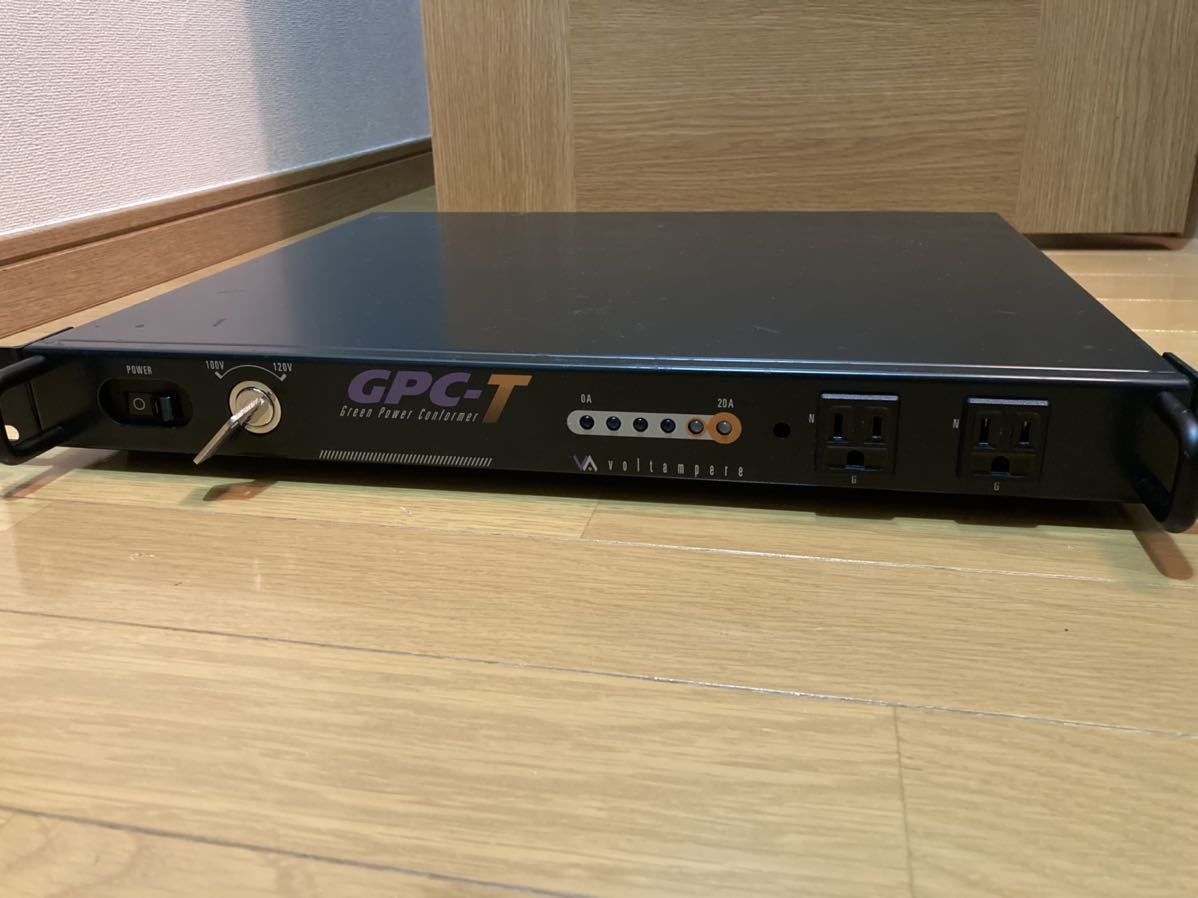 Voltampere GPC-TQ ボルトアンペア 120v 100v パワーコンディショナー