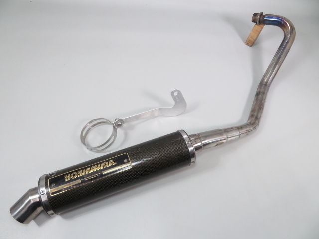 ♪モンキー&frasl;ゴリラ AB27 社外 JMCA ヨシムラ フルエキマフラー サイレンサー&amp;エキパイ 実動車外し 検 ノーマル カスタム Z50J