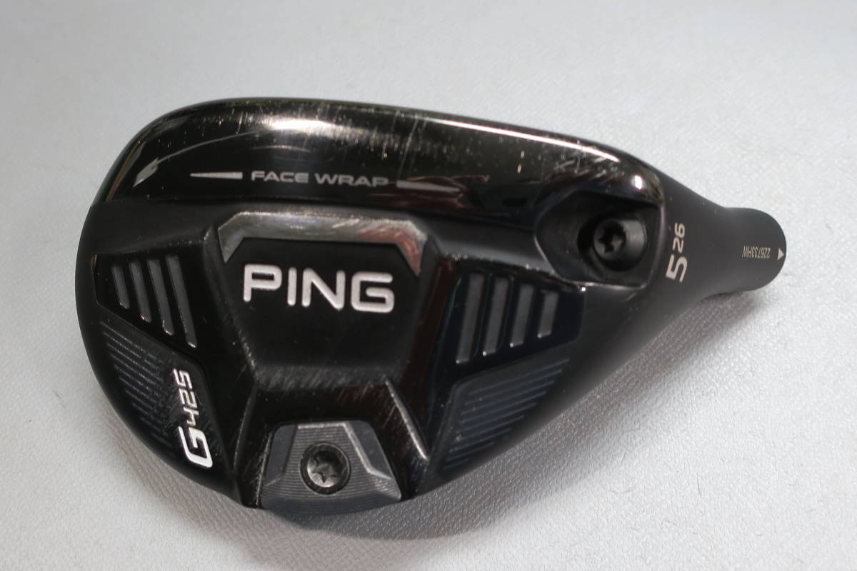 G425 PING ピン 公式通販 5U ユーティリティ ヘッド 26゜ | ピン（PING