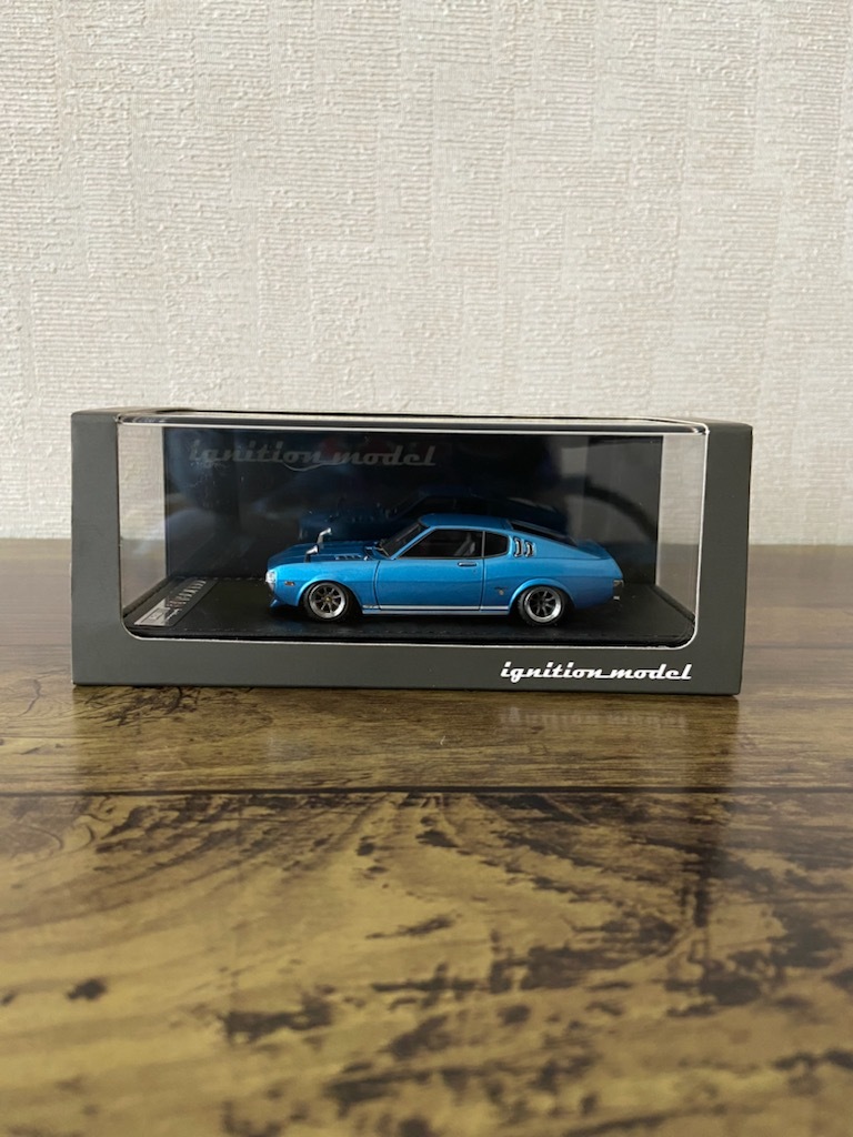 イグニッションモデル　1/43 　トヨタセリカLB　TA27 ブルー