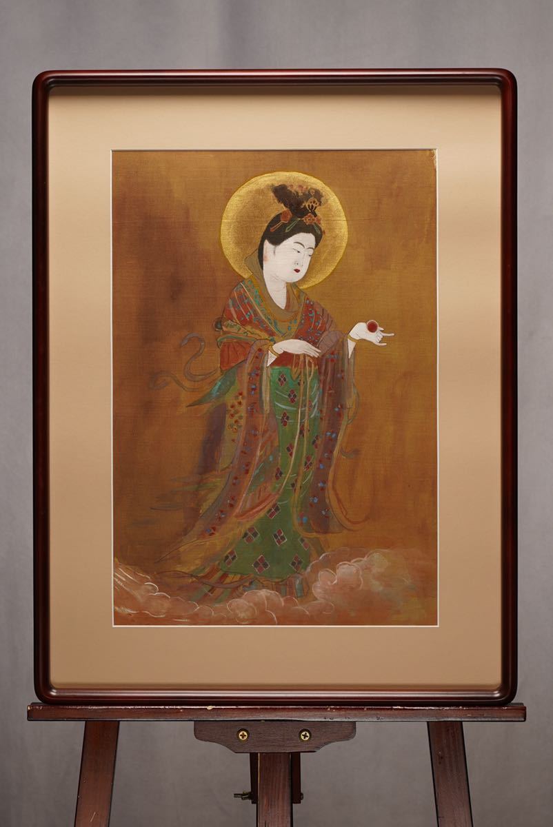 甫作 唐獅子 木彫 彫刻 狛犬 額装 絵画 美術 約58cm×約49cm 3.甫作 唐獅子 木彫 彫刻 狛犬 額装 絵画 美術 約59cm×約49.5cm 現状 m002