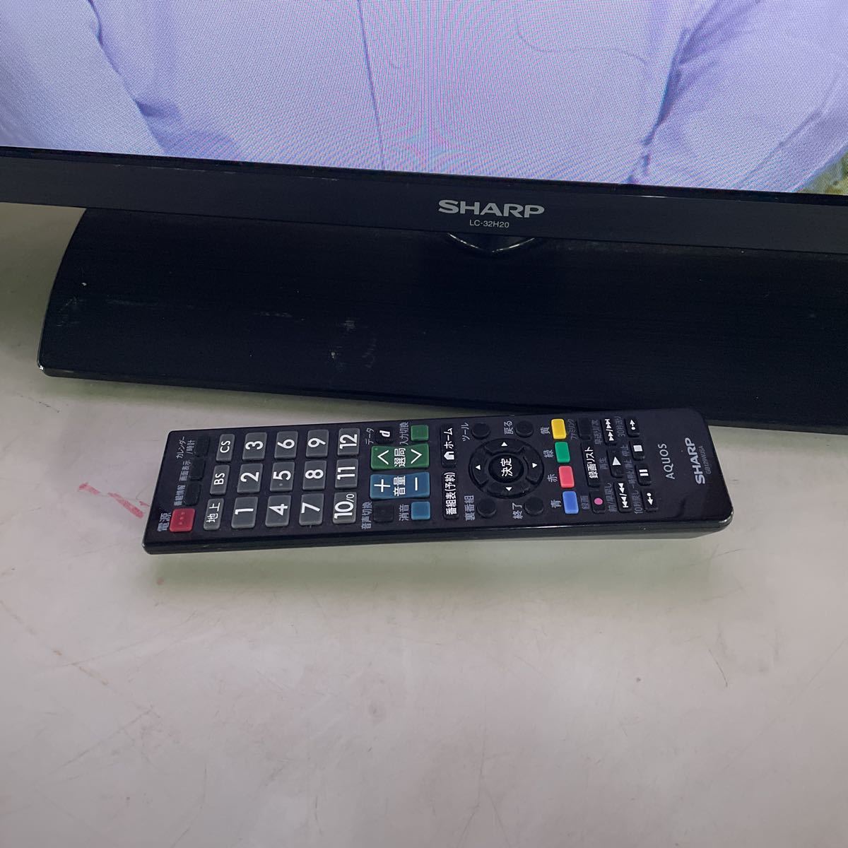 K0707-2 SHARP シャープ AQUOS アクオス LC-32H20 液晶テレビ 32V型