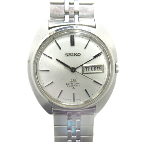 お買い得，大人気 中古 セイコー SEIKO LORD MATIC ロードマチック 