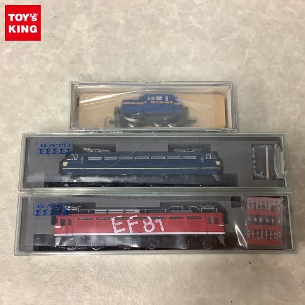 1円～ 動作確認済 KATO他 3047 EF66 後期形 3021－2 EF81-95 レインボー