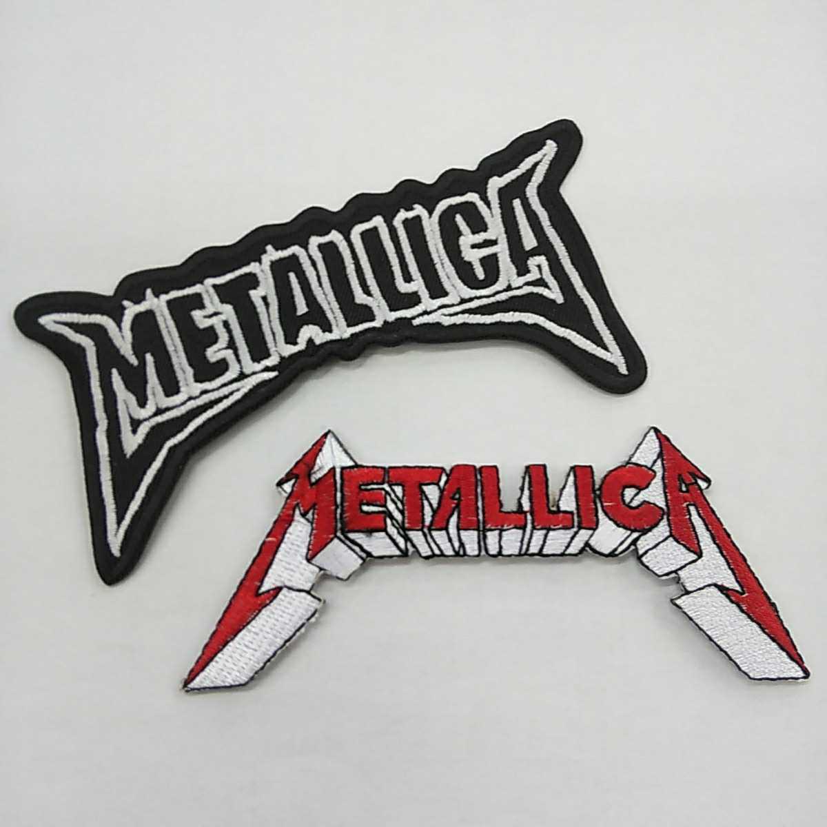 ◎ メタリカ スラッシュメタル ワッペン 2枚セット s092 _1
