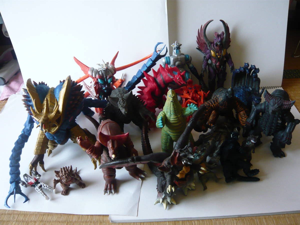 ウルトラマン怪獣 その他ソフビ　フィギュアまとめてセット★中古★