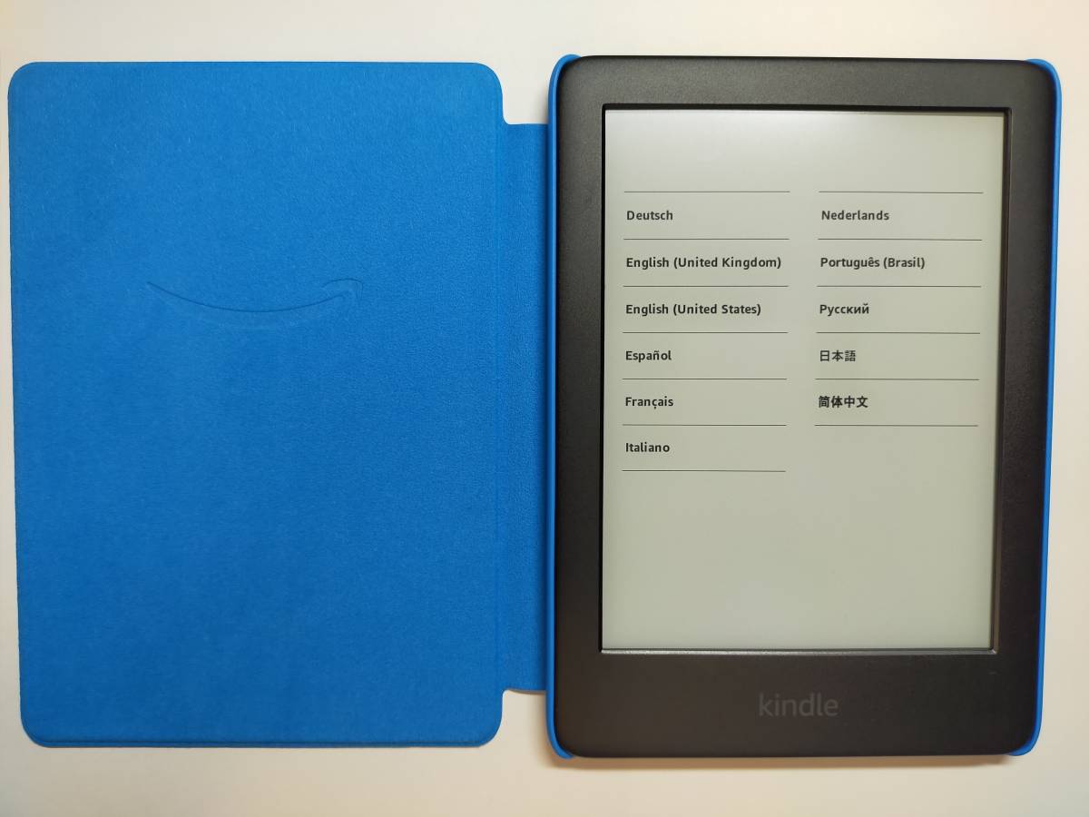 Amazon Kindle 第10世代 本体 ブルーカバー付き 8GB Amazon Kindle 第