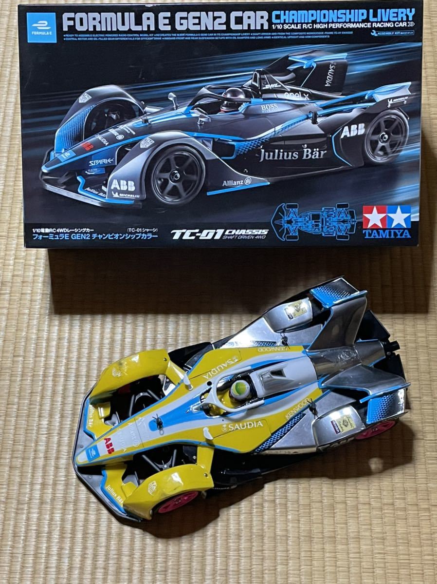1円スタート タミヤ TC-01 フォーミュラE おまけ付 送料無料 TAMIYA FORMULA E GEN2 CAR TC-01
