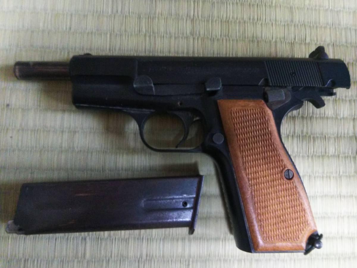 タナカ ブローニングハイパワー ツートン ジャンク JAC タナカ