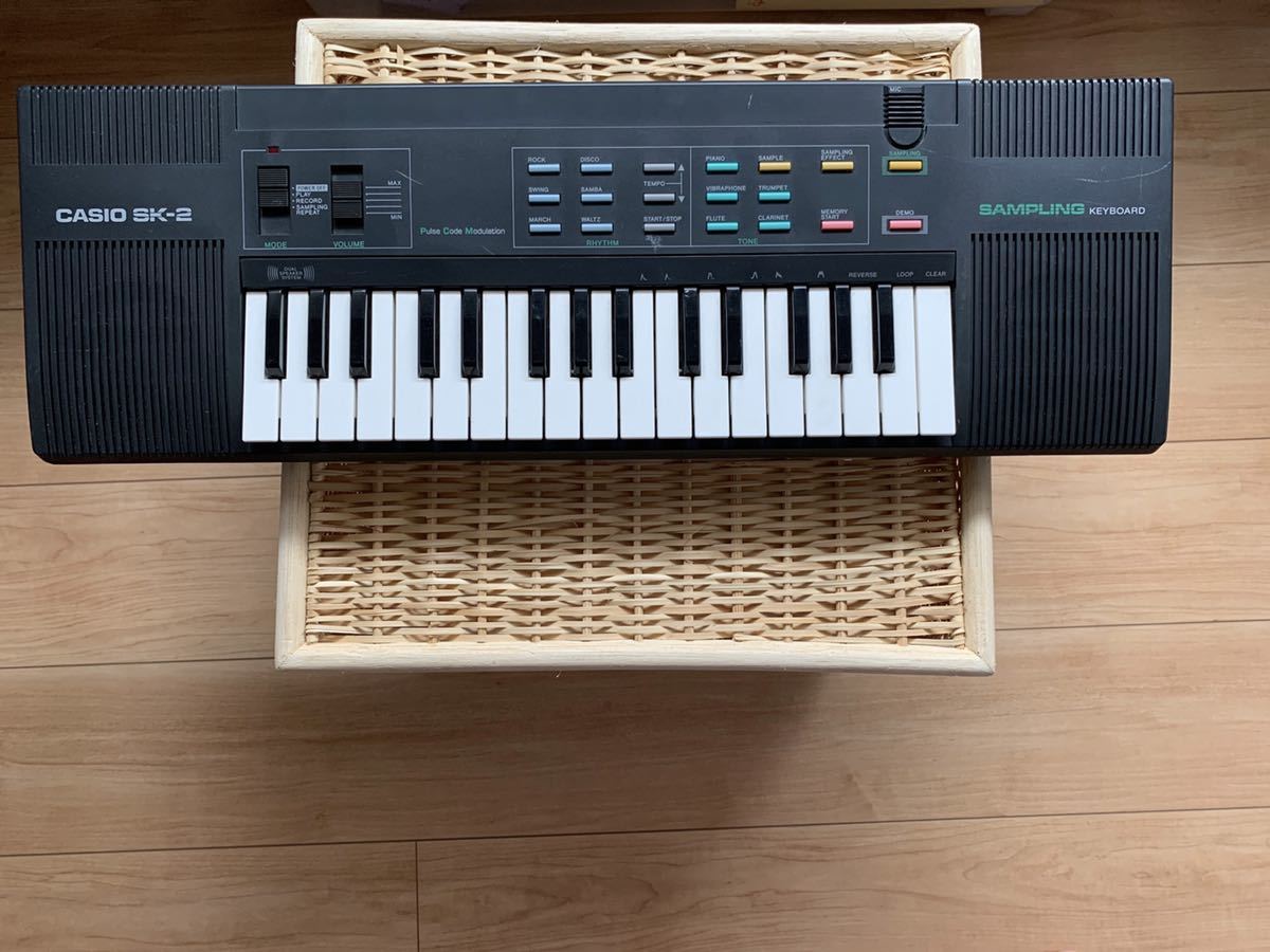 CASIO サンプリングキーボード - サンプリング SK-2 カシオ キーボード