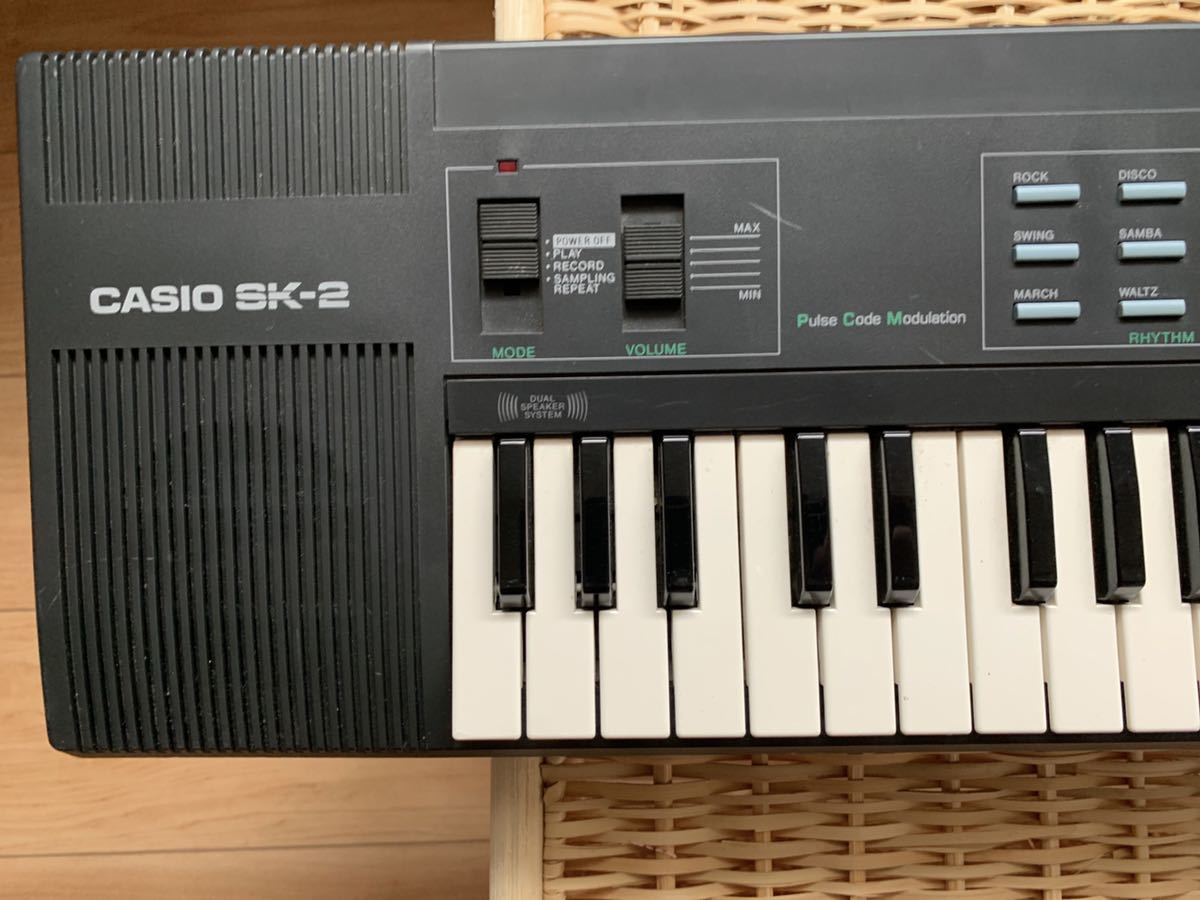 CASIO サンプリングキーボード - サンプリング SK-2 カシオ キーボード