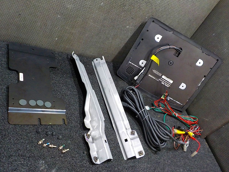 【中古】アルパイン　リアフリップダウンモニター　PCX-R3500B　10.2インチ