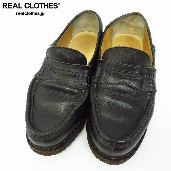  Paraboot/パラブーツ REIMS ランス コインローファー 49228/7F /080(パラブーツ)｜売買されたオークション情報、yahooの商品情報をアーカイブ公開 - オークファン パラブーツ