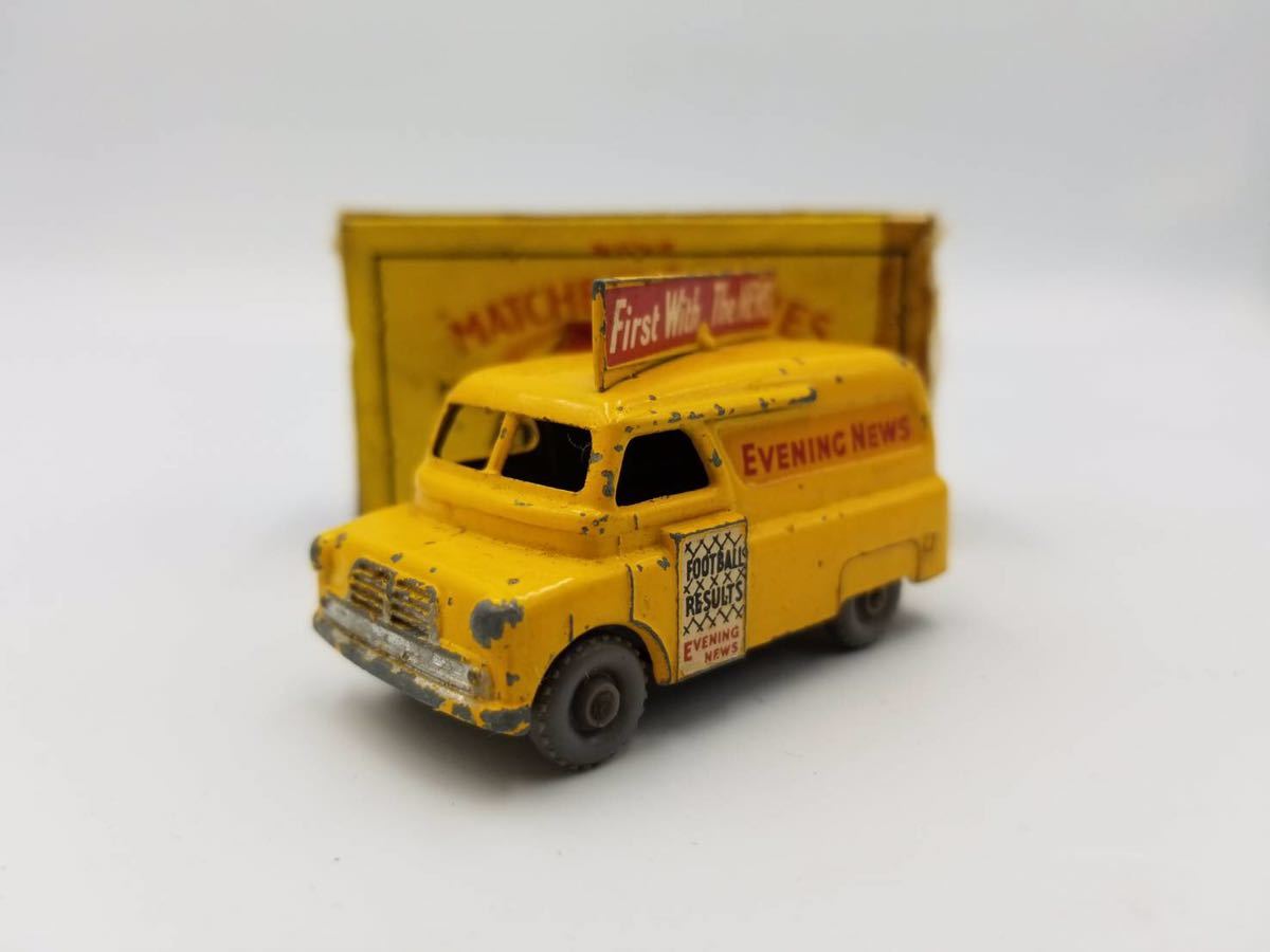 Matchbox Lesney 42a Evening News Van Moko Superfast Miniature