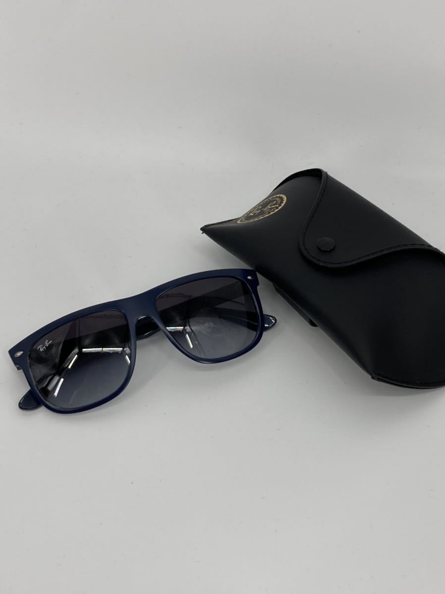 希少 廃盤品 RayBan ウェリントン サングラス ネイビー 5615 WAYFARER サングラス RB4147 レイバン ウェイファーラー ケース付