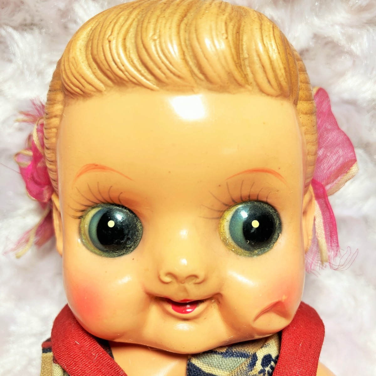 昭和レトロ デコちゃん セルロイド 人形 約25cm レア 人形 キューピー 昭和レトロ デコちゃん セルロイド 人形 約25cm レア 人形 キューピー