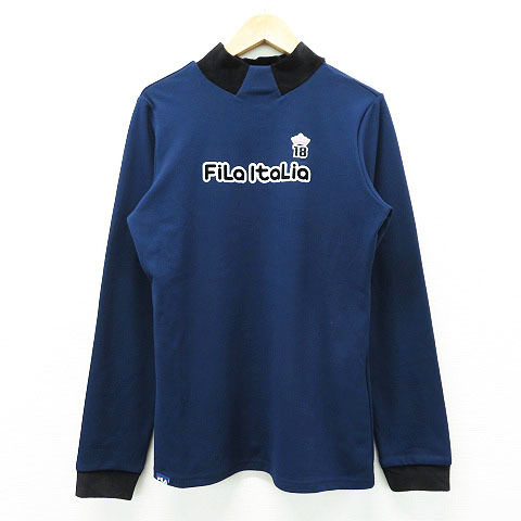 HOT，SALE FILA GOLF フィラゴルフ 790-506 長袖ハイネックTシャツ ネイビー系 M 240001527130 ゴルフウェア レディース(その他)｜売買されたオークション情報、yahooの商品情報をアーカイブ公開 - オークファン シャツ