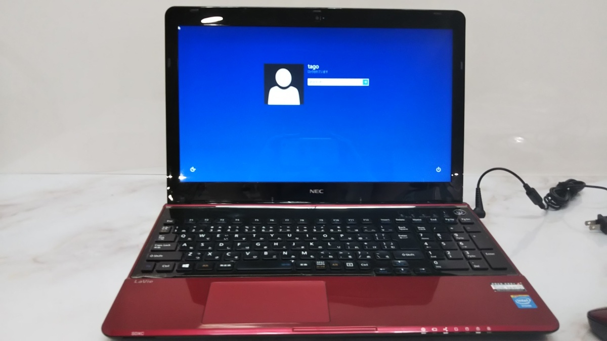 人気，得価 ジャンク品 ノートパソコン NEC PC-LS150MSR-T1 本体 マウス セット カラー：赤 エヌイーシー(15インチ～)｜売買されたオークション情報、yahooの商品情報をアーカイブ公開 - オークファン NEC