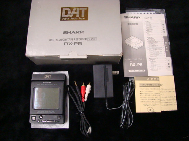 SHARP - RX-P5 ジャンク ポータブルDATレコーダー KK様専用 Yahoo
