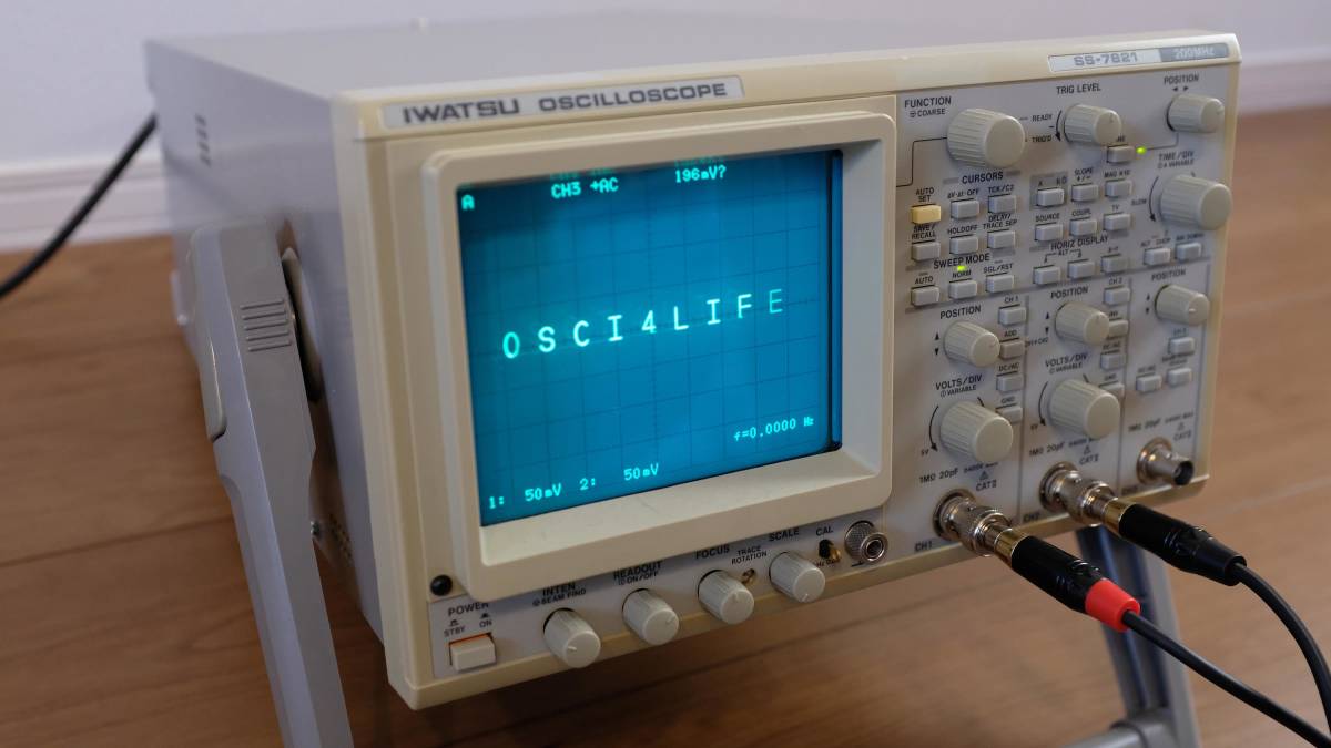 安いオンラインショッピング ☆ 岩通 SS-7810 100MHz 3ch アナログ 
