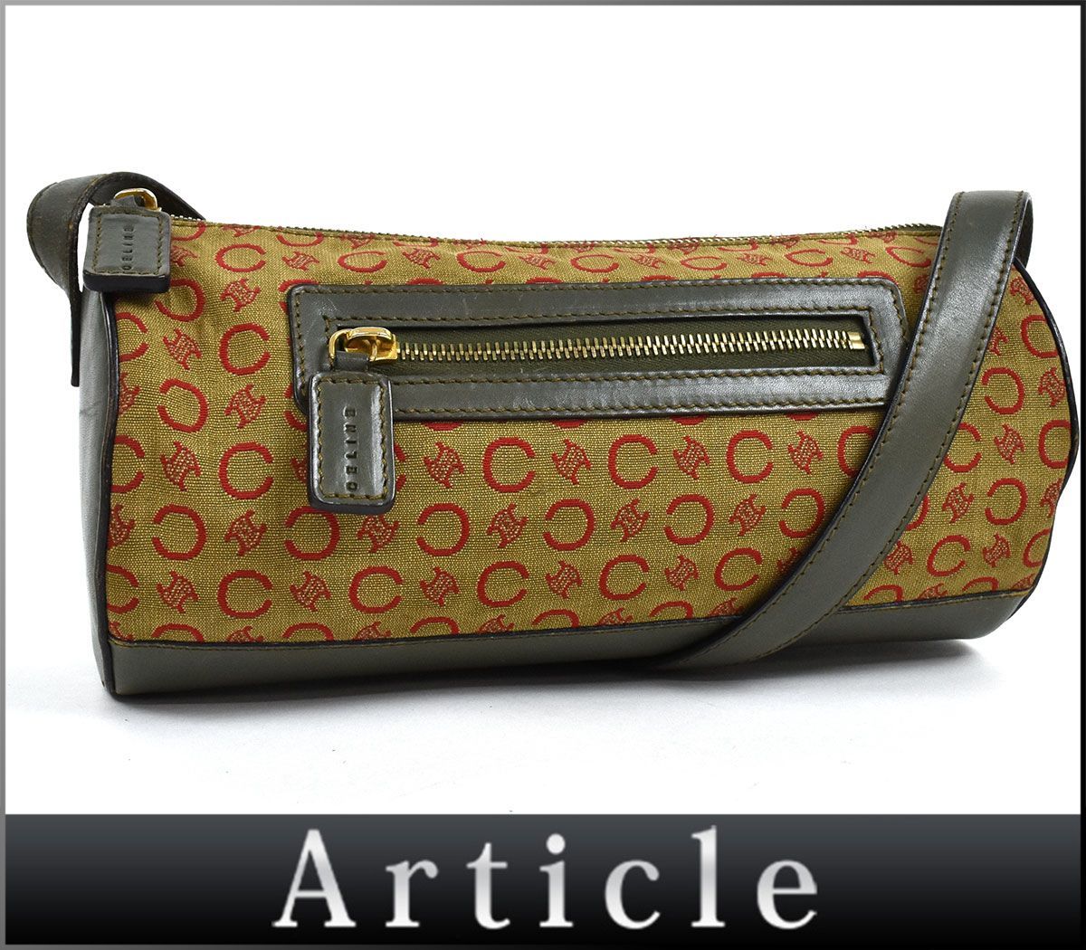ショルダーバッグ CELINE⁄セリーヌマカダム VINTAGE CELINE マカダム 