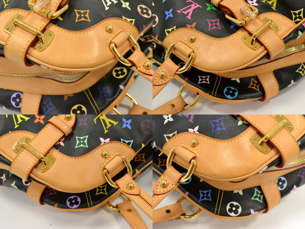 本物 ルイヴィトン LOUIS VUITTON LV クラウディア ヴィンテージ 
