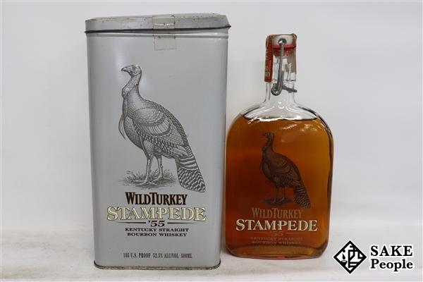 定番人気，新作登場 ◇注目! ワイルドターキー スタンピード '55 500ml
