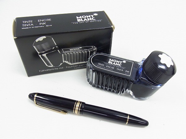 【最新作，豊富な】 G074-S11-3209 Mont Blanc モンブラン MEISTER STUCK No.146 ペン先 14C 585 万年筆 現状品②(モンブラン)｜売買されたオークション情報、yahooの商品情報をアーカイブ公開 - オークファン モンブラン