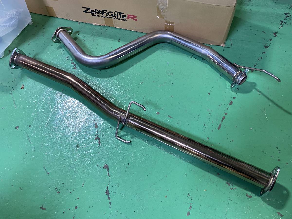 ゼロファイター直管タイプA中間パイプ シビックEG6_1