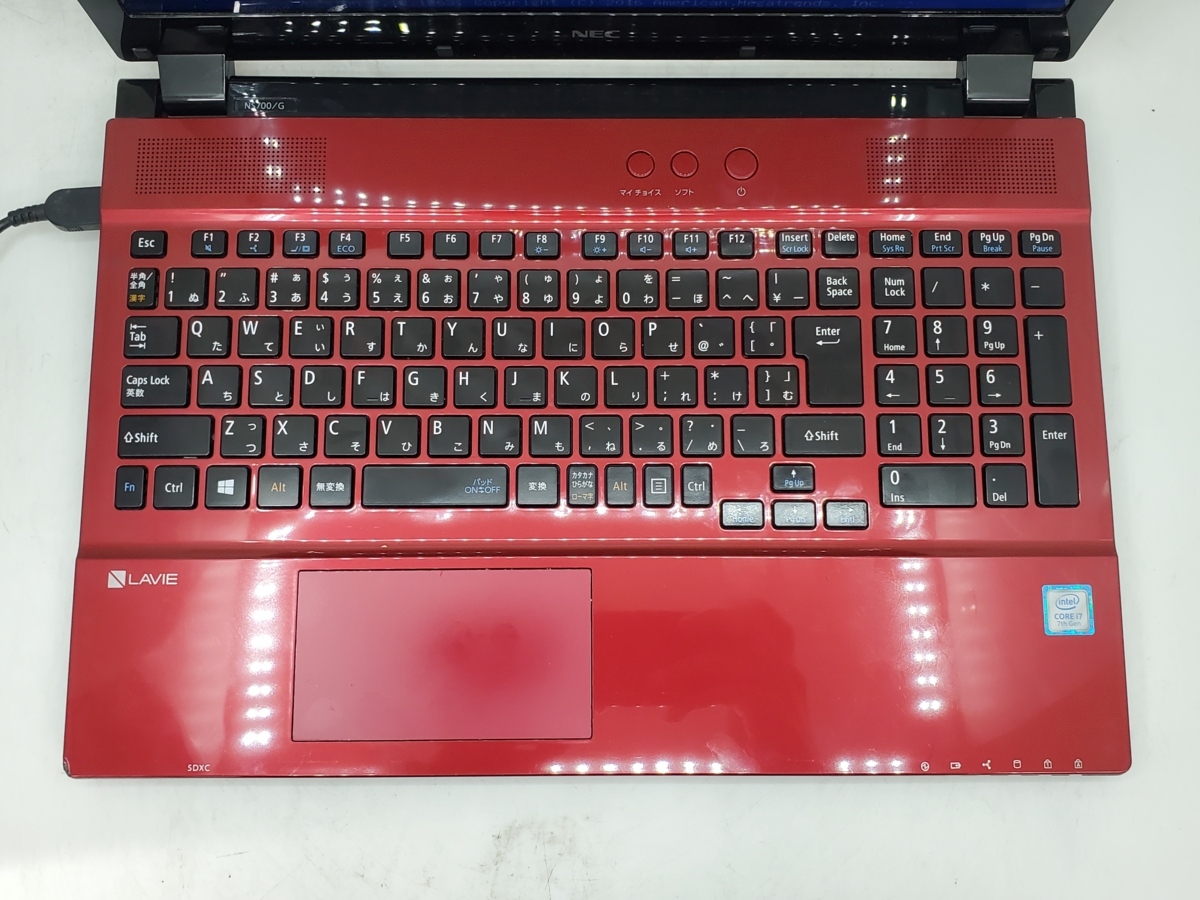 ジャンク【NEC】LAVIE Note Standard NS700/GAR Core i7-7500U 2.70GHz