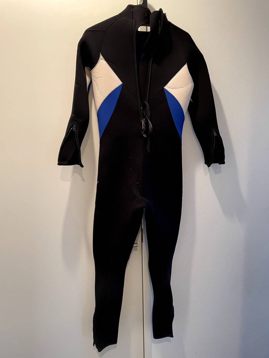 送料込み！中古TUSA メンズ　５mmウエットスーツ_2