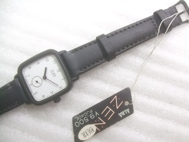 新品セイコーアルバZENスモセコ付レディースクオーツ腕時計定価9500円