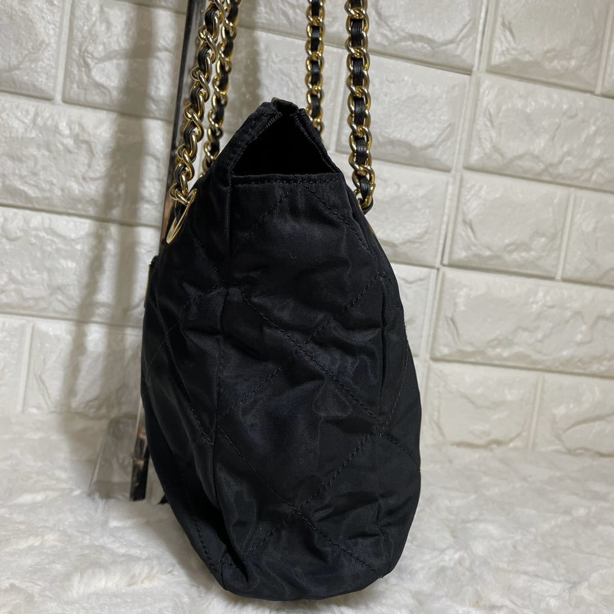 1円！美品 PRADA プラダ イタリア製 ショルダーバッグ ナイロン 