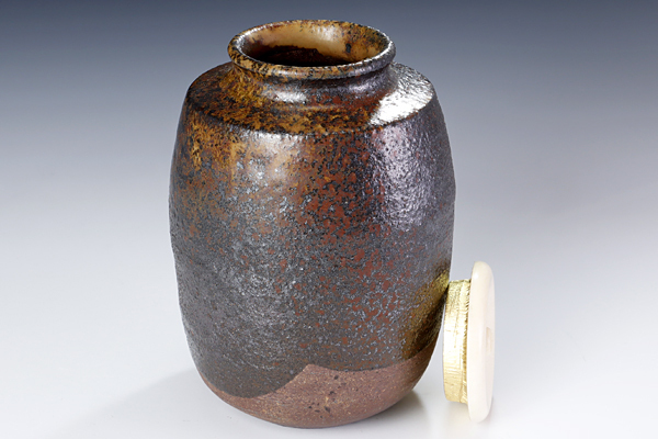 丹波茶入 石田陶春 tamba 売約御礼石田陶春 ishida, toshun tea