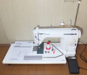JUKI職業用本縫いミシン SPURシリーズ TL-25DX 完動中古品 まど
