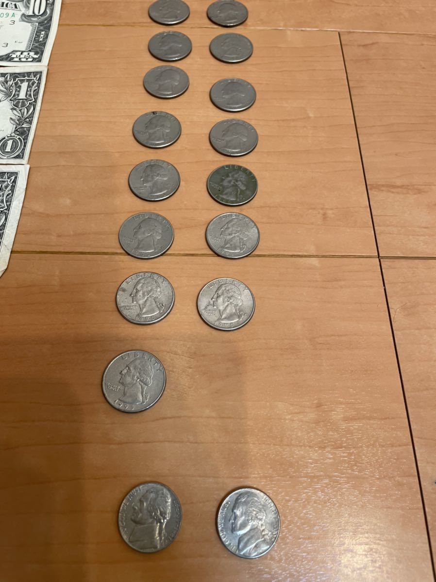 ☆アメリカドル 紙幣 硬貨 38ドル35セント☆ Yahoo!オークション | (貨幣)の落札