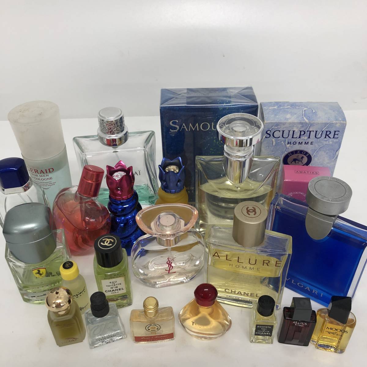 シャネル BVLGARI CHANEL 香水 ブルガリ ディオール △売り切り