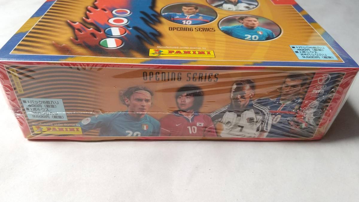 2002 FIFA ワールドカップ オフィシャル トレーディング カード 未開封