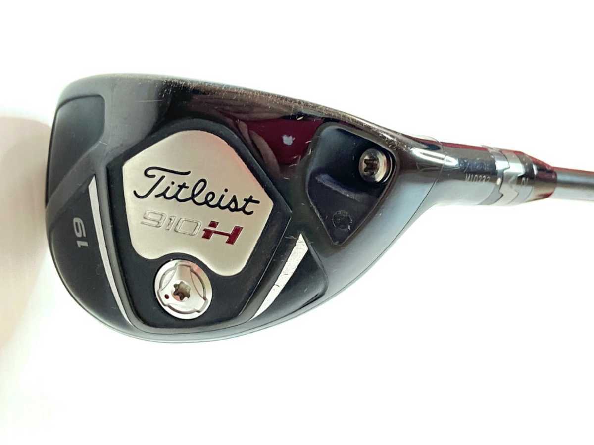 ユーティリティ】タイトリスト Titleist 910H 19° MOTORE7.5 S 40.5 