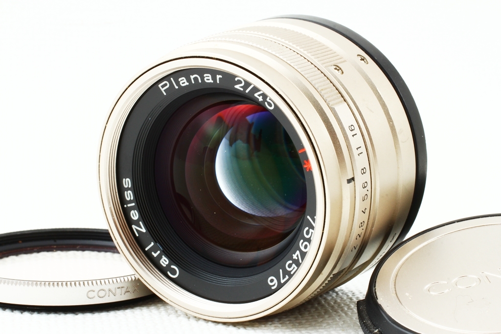 Planar CONTAX コンタックス T* F2 Zeiss Carl 45mm Contax (Carl T