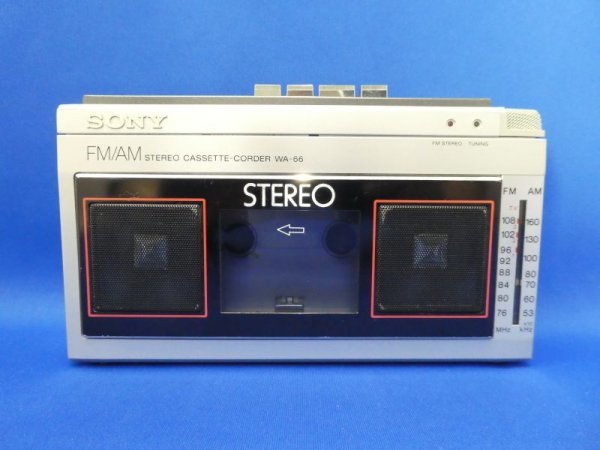 WA-66 - Sony SONY ラジカセ ラジオ FM⁄AM ▷ ソニー Yahoo