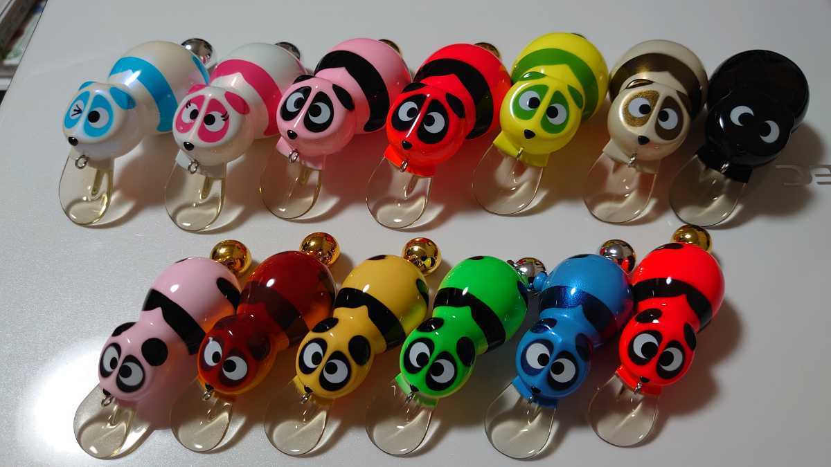 ZEAL ズイール ピンクのパンダとデカピンクのパンダ 13個セット