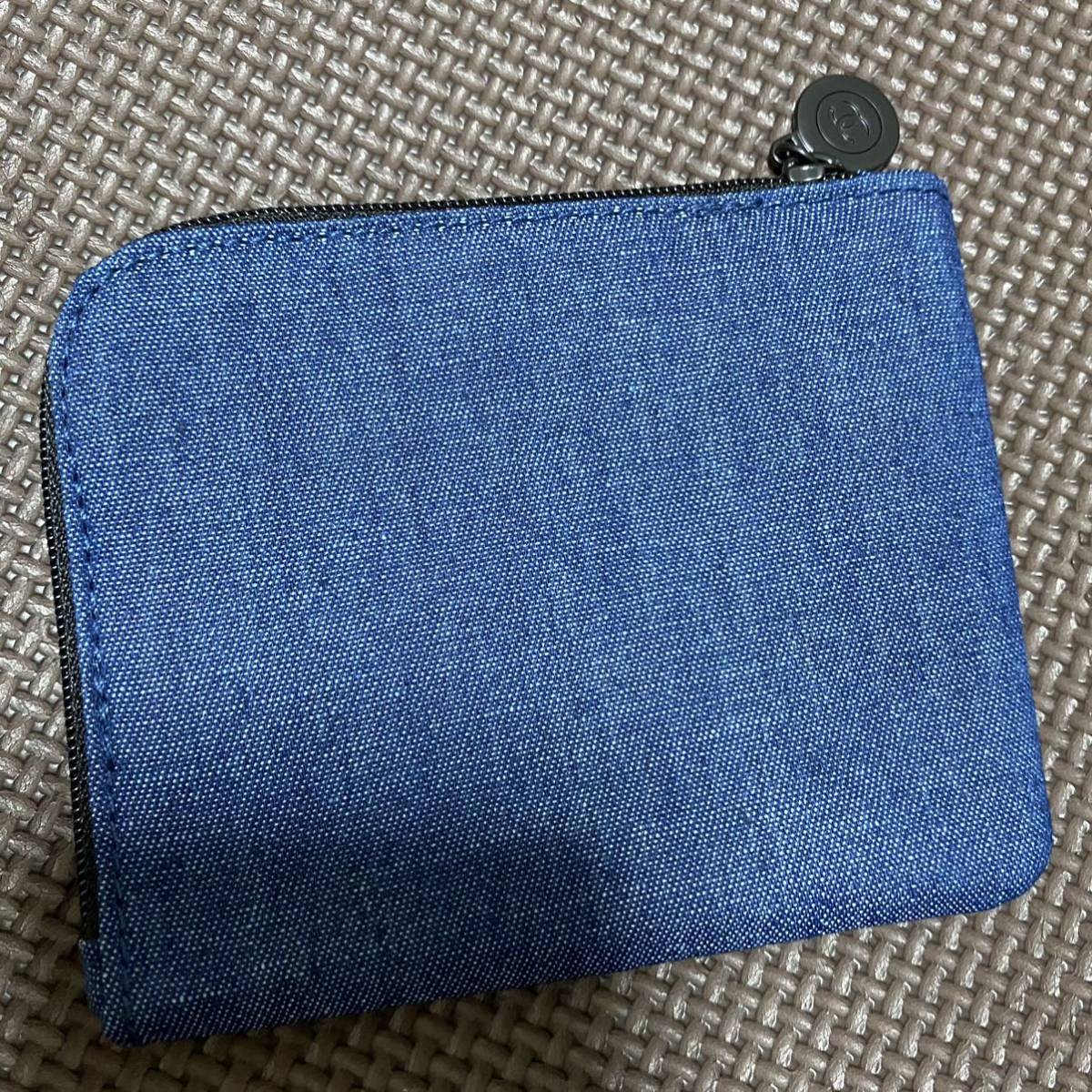 未使用新品☆シャネルノベルティコインケース カードケース BLEU 